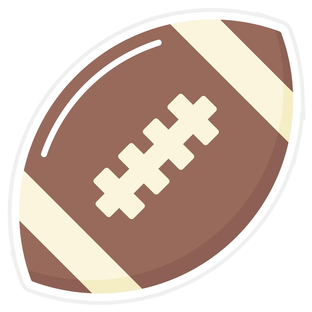 Vector football icon vector image can be used for sports