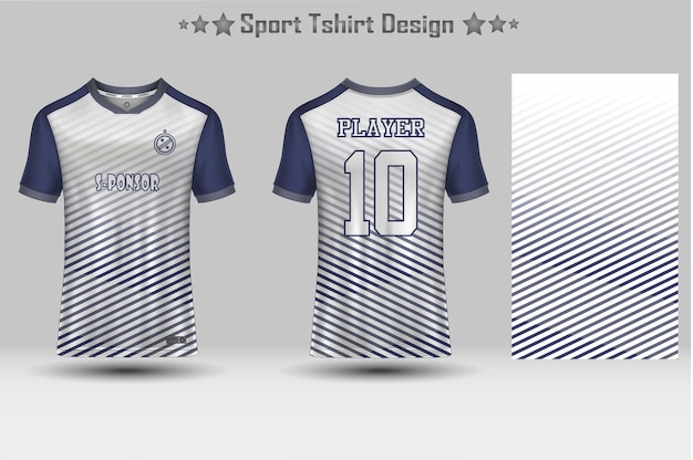 Football jersey mockup abstract geometric pattern sport tshirt design