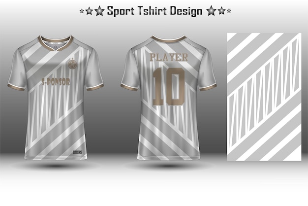 Football jersey mockup soccer jersey mockup cycling jersey mockup and sport jersey mockup with abstract geometric pattern