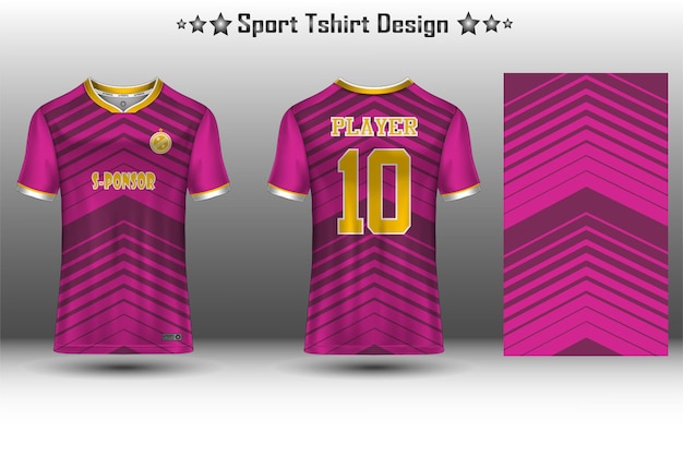 Football jersey mockup soccer jersey mockup cycling jersey mockup and sport jersey mockup with abstract geometric pattern