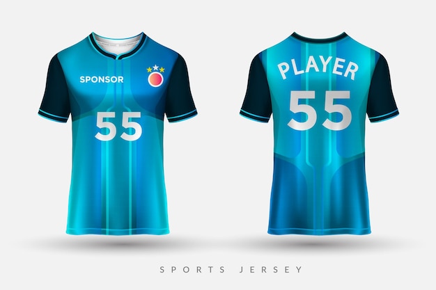 Football jersey and sports tshirt design