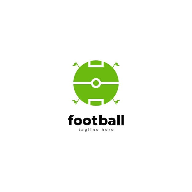 Vector football logo icon vector template