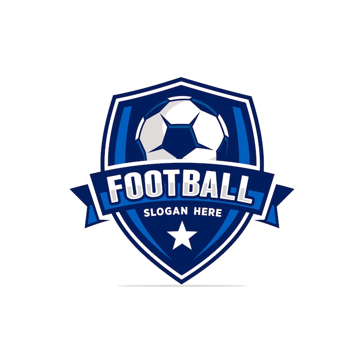 Vector football logo vector