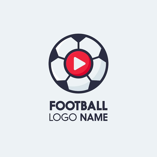 Vettore logo di calcio