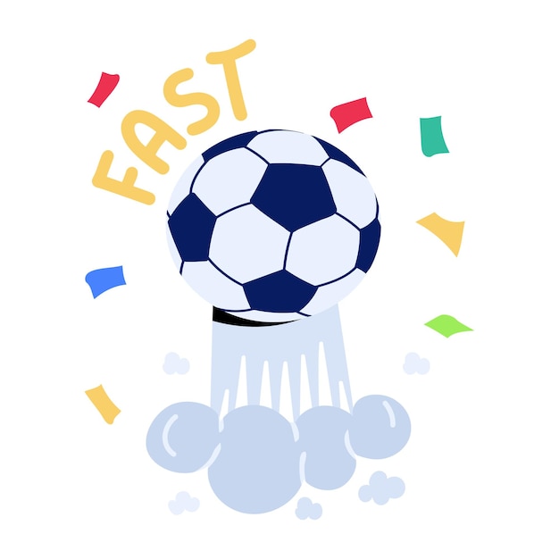 A football match flat icon download