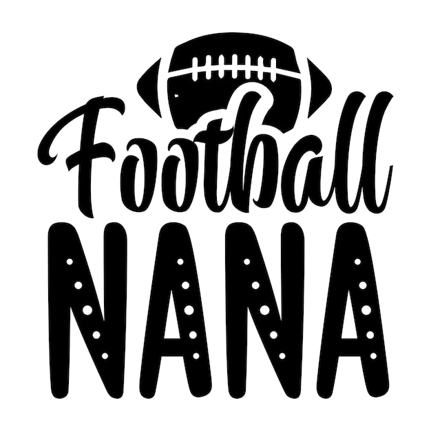 football nana SVG