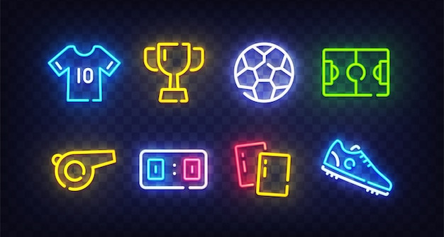 Il neon del calcio canta