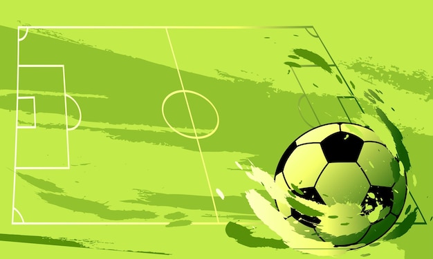 Вектор Футбол или футбол абстрактный фон футбольное поле вектор иллюстрации футбольного поля