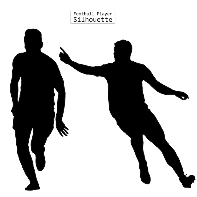 Football Player Silhouette 2022