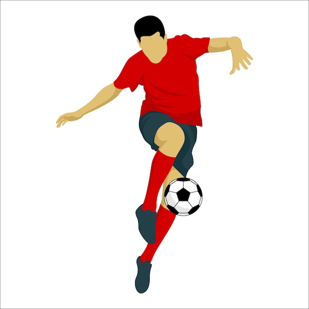 football player vector art