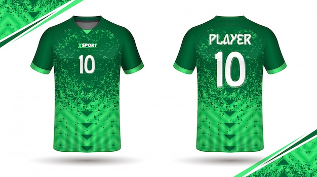 Green soccer jersey Vectors & Illustrations for Free Download