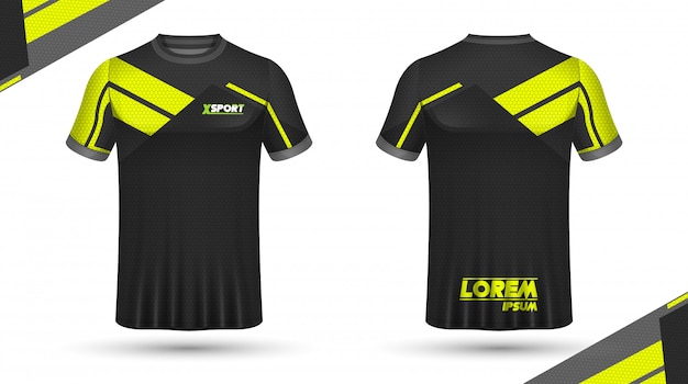 Football shirt template