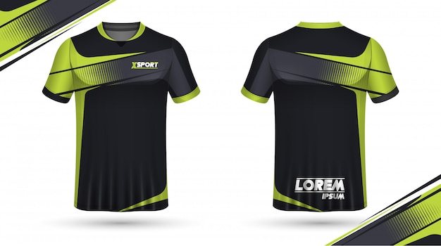 Football shirt template