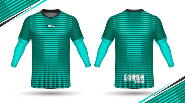 Modello di maglia di calcio