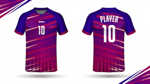 Football shirt template