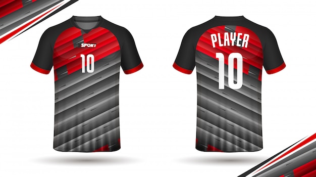 Football shirt template