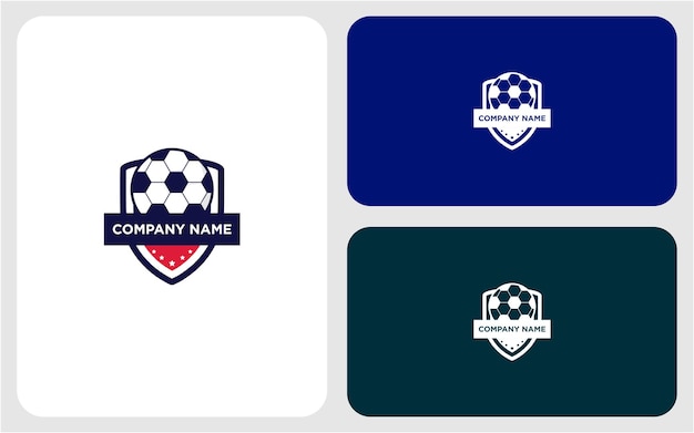 サッカーサッカーアイコンロゴベクトルデザイン
