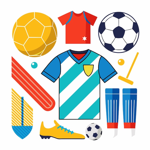 스포츠 축구 아이콘 터 디자인