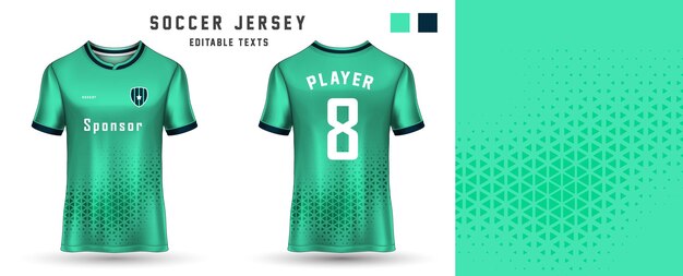 Football sports jersey template casual shirt design