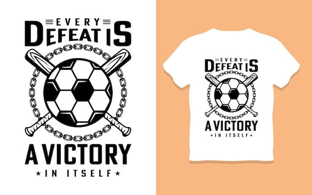 Football t-shirt design