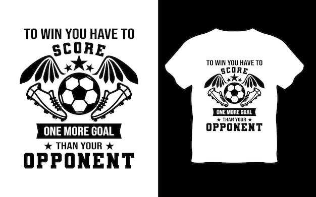 Football T-shirt design