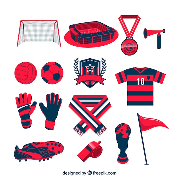 Football team equipment