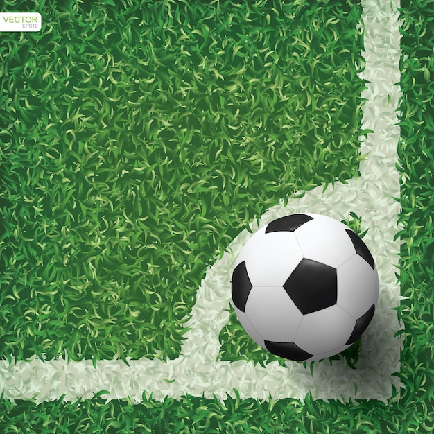 Football themed background illustration