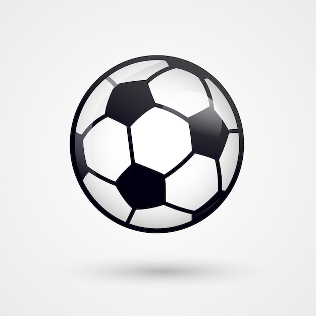Футбольный векторный футбольный логотип