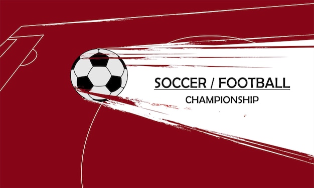 football world championship cup red background soccer. suitable for your project, poster, website