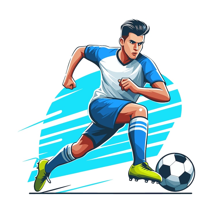 Vector サッカー ベクトルイラスト