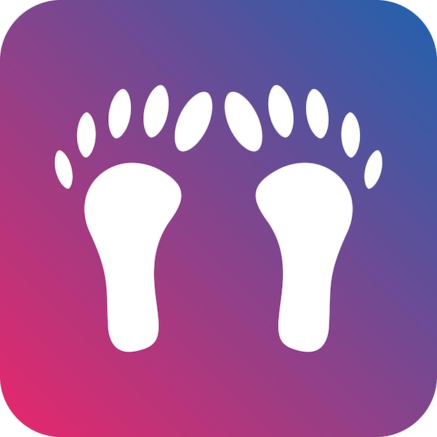 Footprint Icon Style