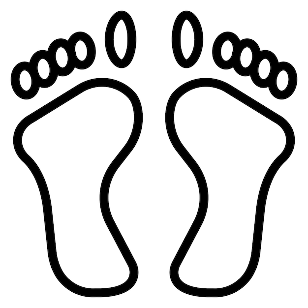 Footprint icon vector image Can be used for Crime Investigation