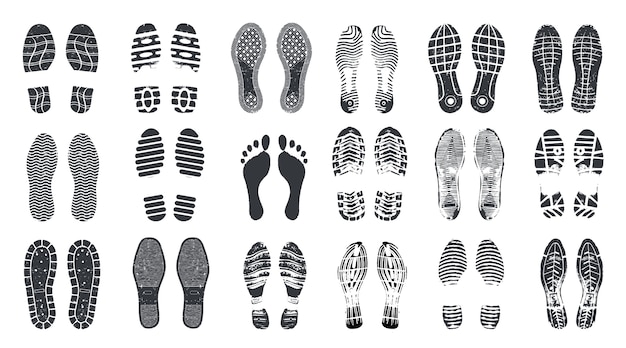 Footprint steps set