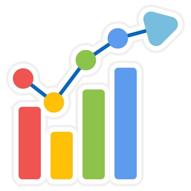 Forecasting icon vector image Can be used for Sales