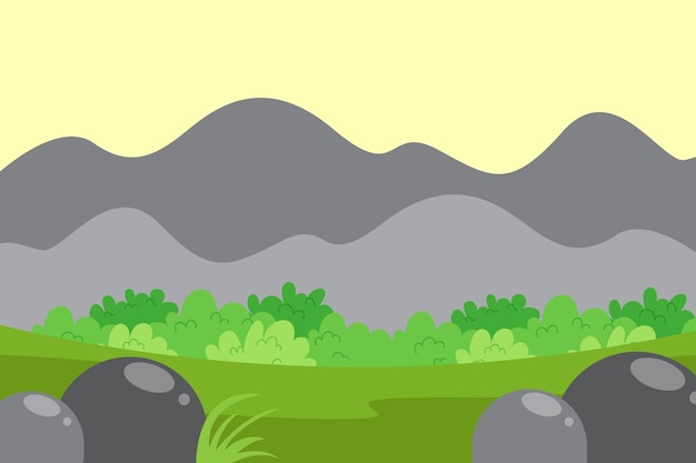 Vector forest background 108