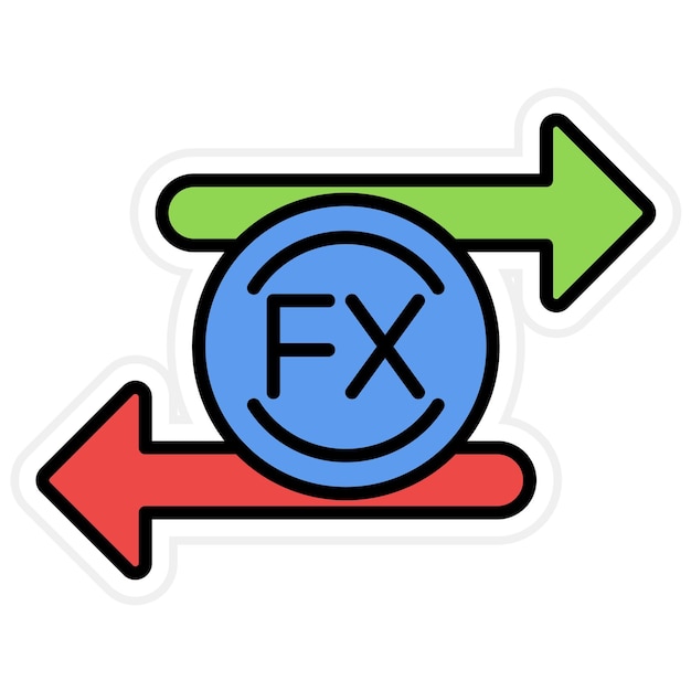 ベクトル フォレックスアイコン ベクトル画像 投資に使用できます