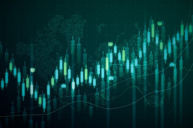 Forex trading sullo sfondo