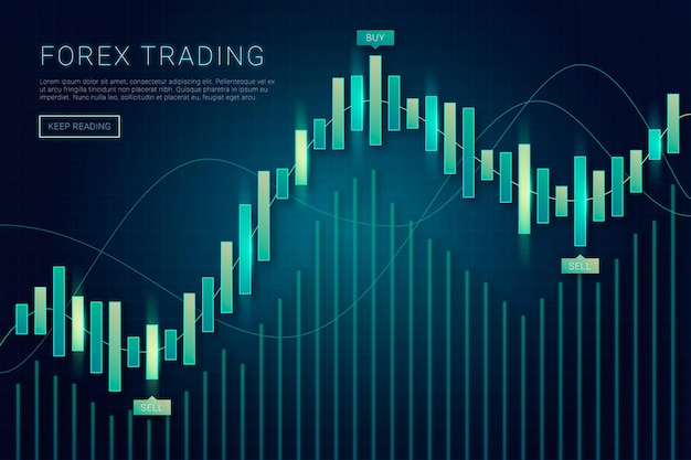 Forex trading sullo sfondo