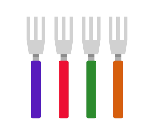 Vector fork set