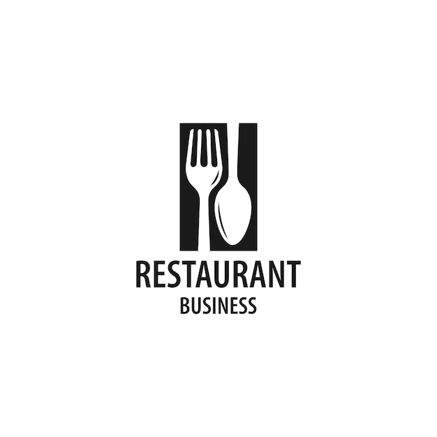 Fork and spoon restaurant logo