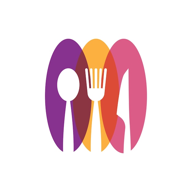 Fork and spoon vector