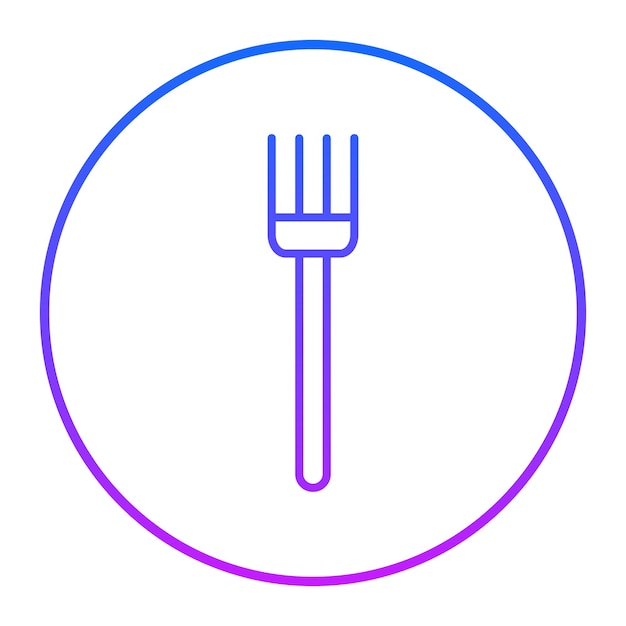 Vector fork vector illustration