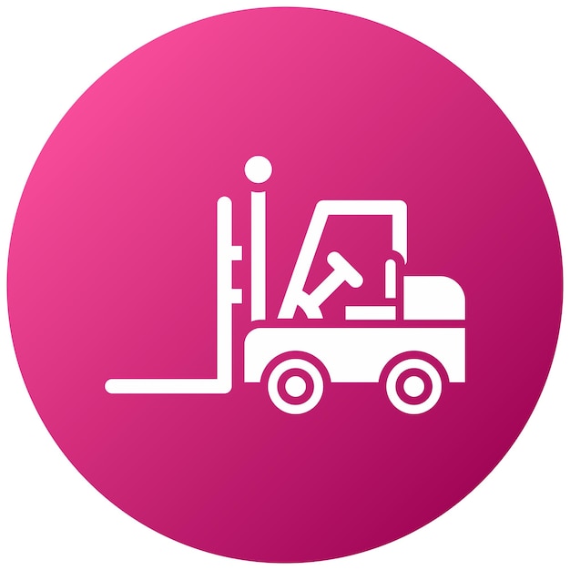 Forklift Icon Style