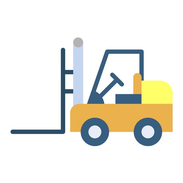 Forklift Icon Style