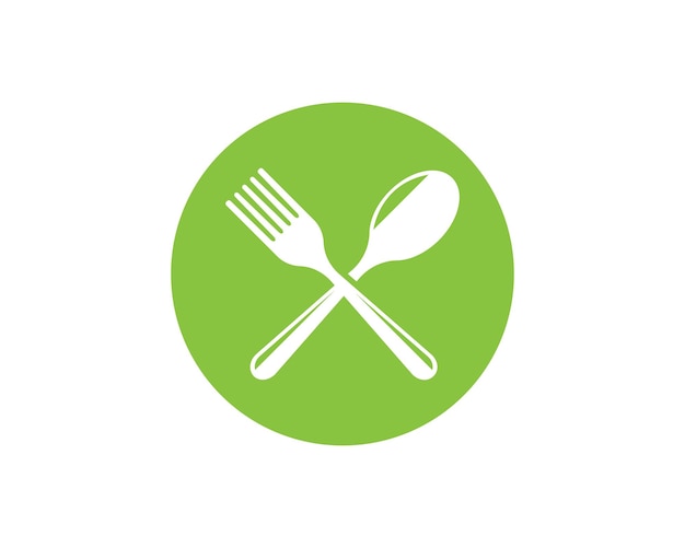 Forkspleon logo vector illustratie sjabloon