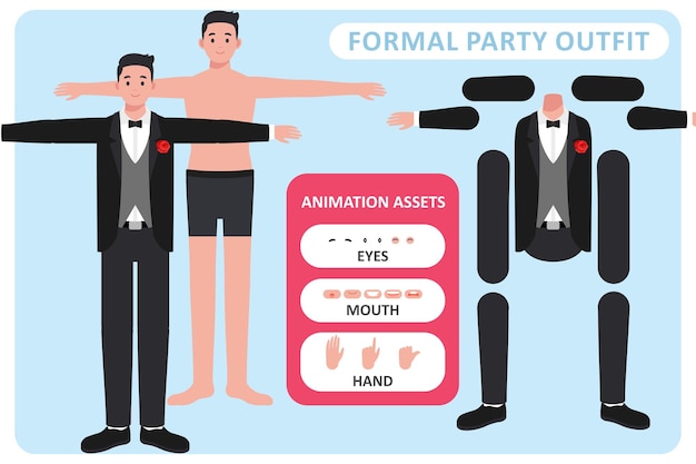 formal party outfit