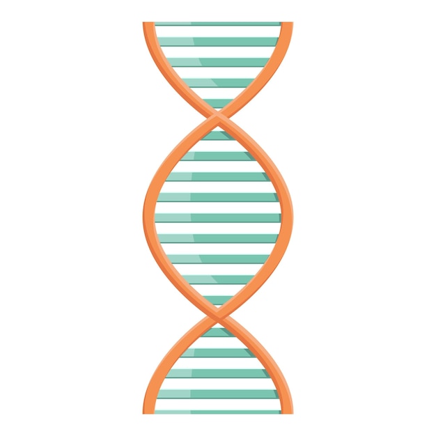 공식 dna 아이콘 흰색 배경에 고립 된 웹 디자인을 위한 공식 dna 벡터 아이콘의 만화