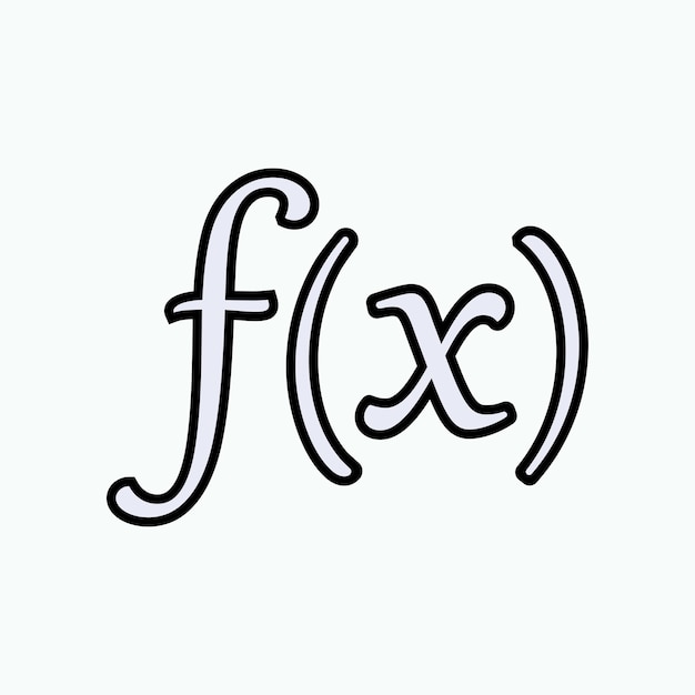 Formula Icon Mathematics Patterns Symbol Vector