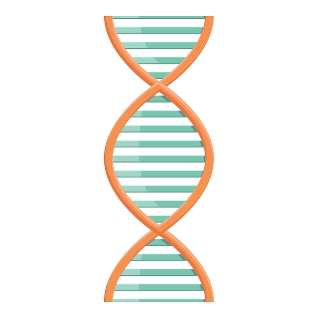 Formule dna-pictogram Cartoon van formule dna vector pictogram voor webdesign geïsoleerd op een witte achtergrond