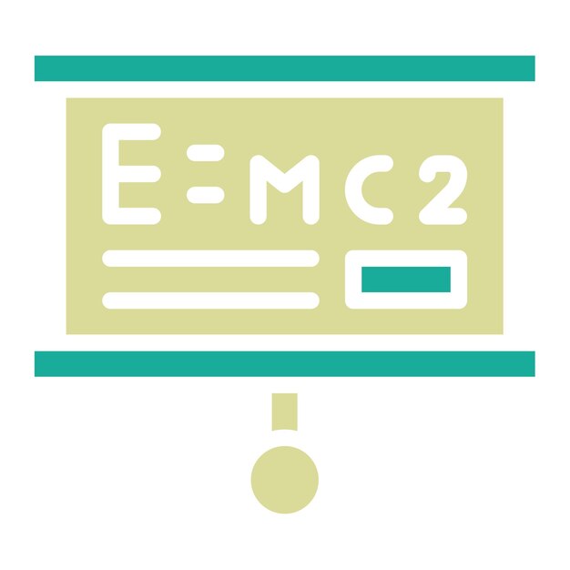 Vector formule vector icoontje illustratie van chemistry icoonset